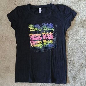 Cheap Trick Women's Burnout T-Shirt